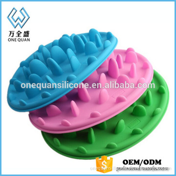 Slow Down Eating Dog Pet Feeder Dog Food Bowl Silicone Pet Bowl
